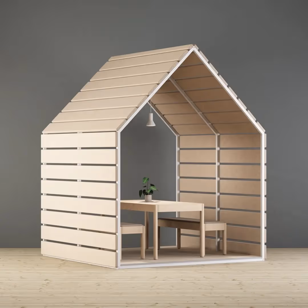 Modern acoustic workspace