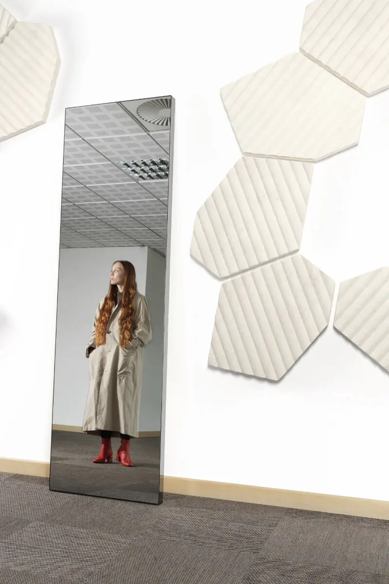 Nature-inspired wall tile