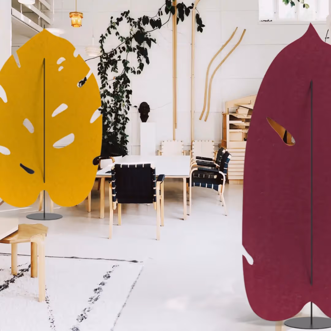 Elegant leaf partition