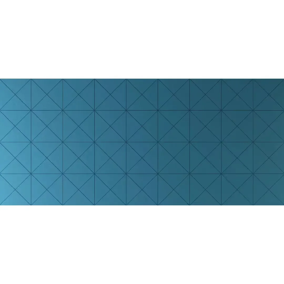 Geometric acoustic wall texture