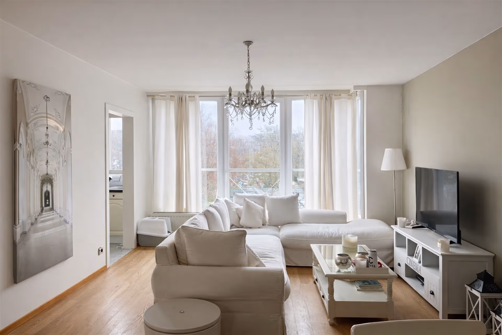 Goed onderhouden appartement met 2 slaapkamers in Brasschaat.