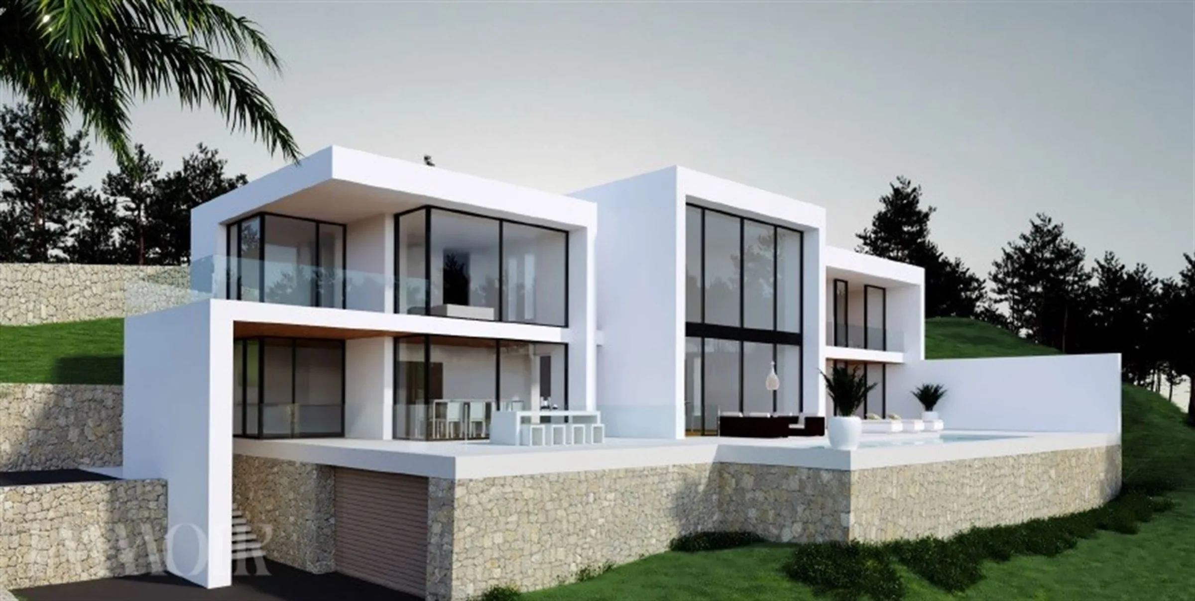 Moderne nieuwbouw villa in Javea