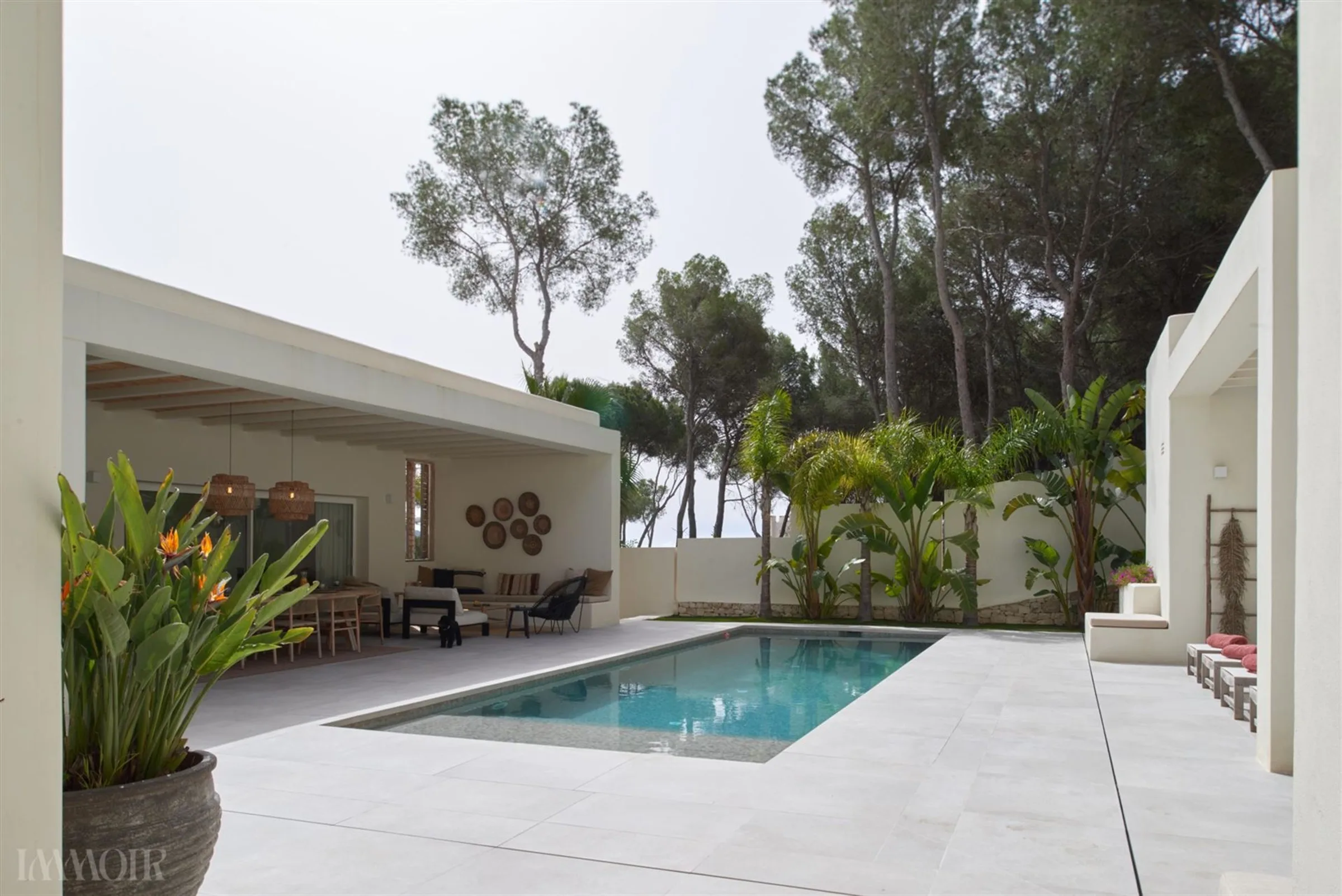Prachtige mediterraans bemeubelde villa in het hartje van Moraira