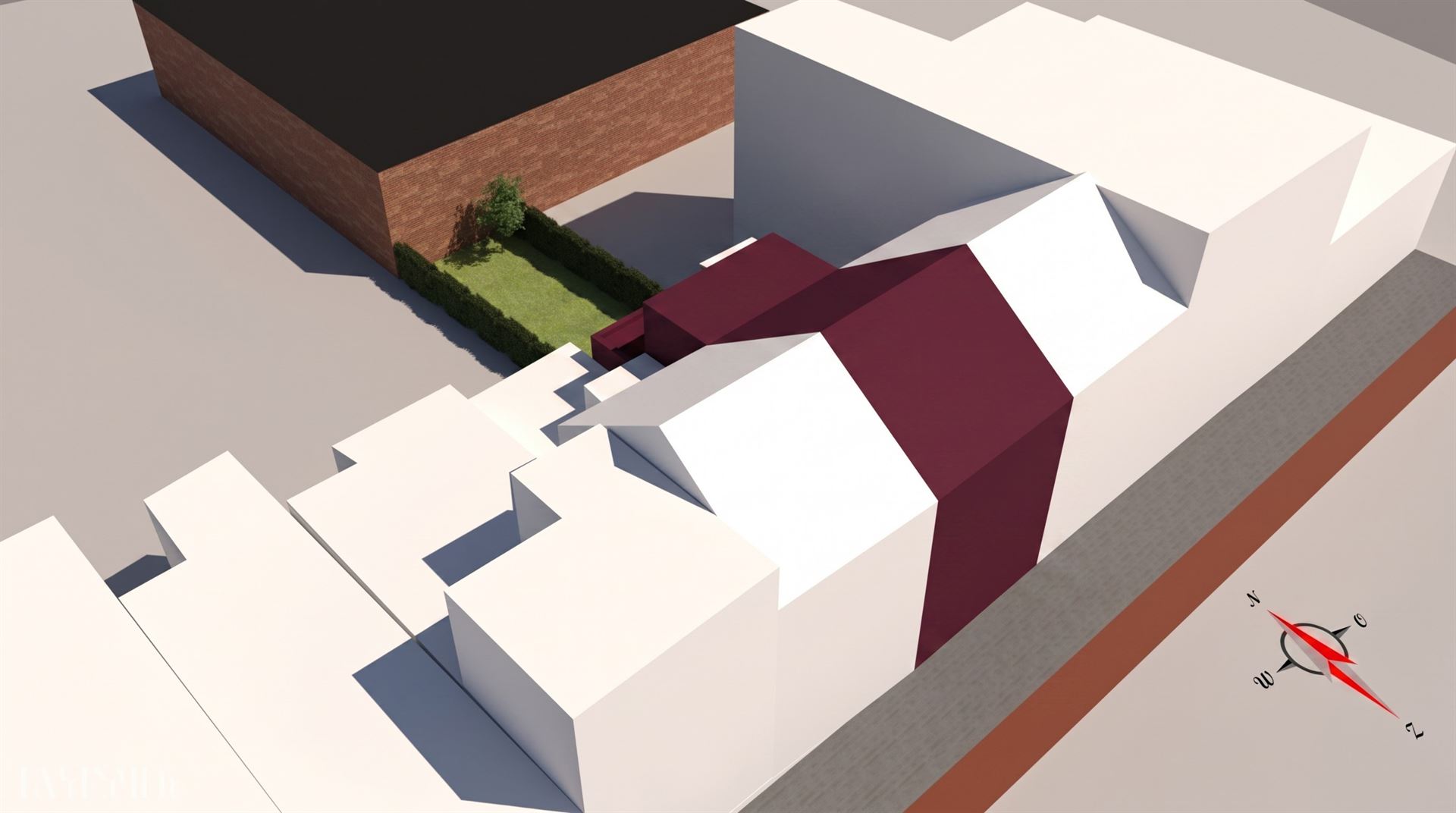 Bouwgrond voor eengezinswoning te koop in Schoten.