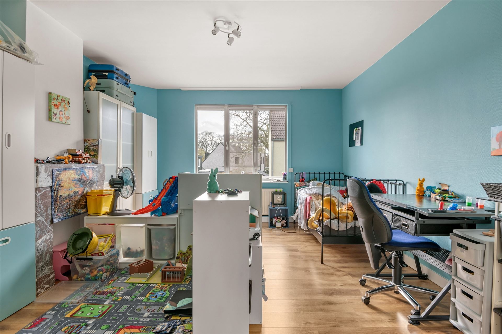 Veelzijdig commercieel pand met ruime woonst, terras en tuin