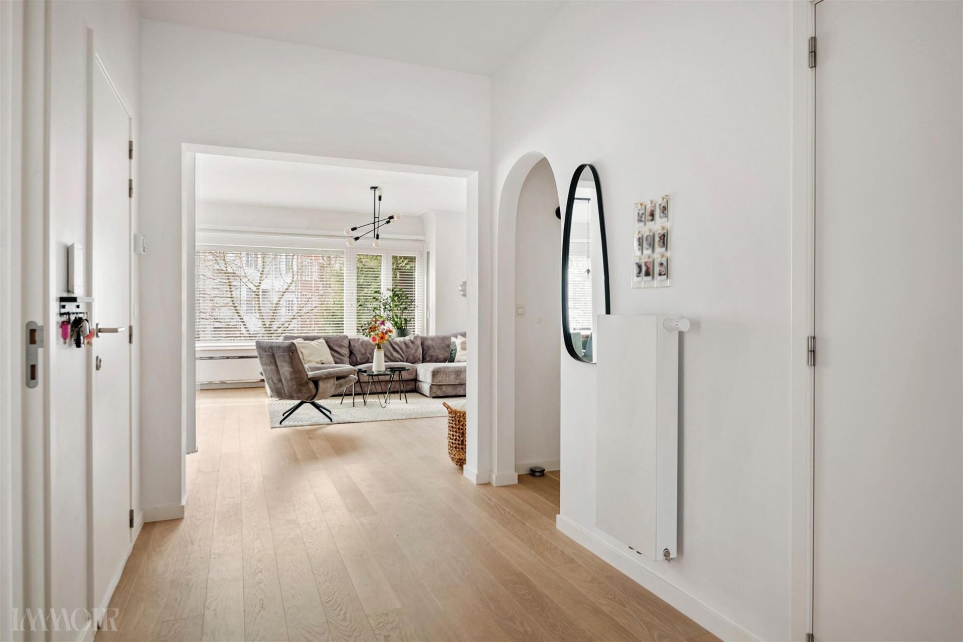 Gerenoveerd appartement met 2 terrassen in de Pulhofwijk in Antwerpen.