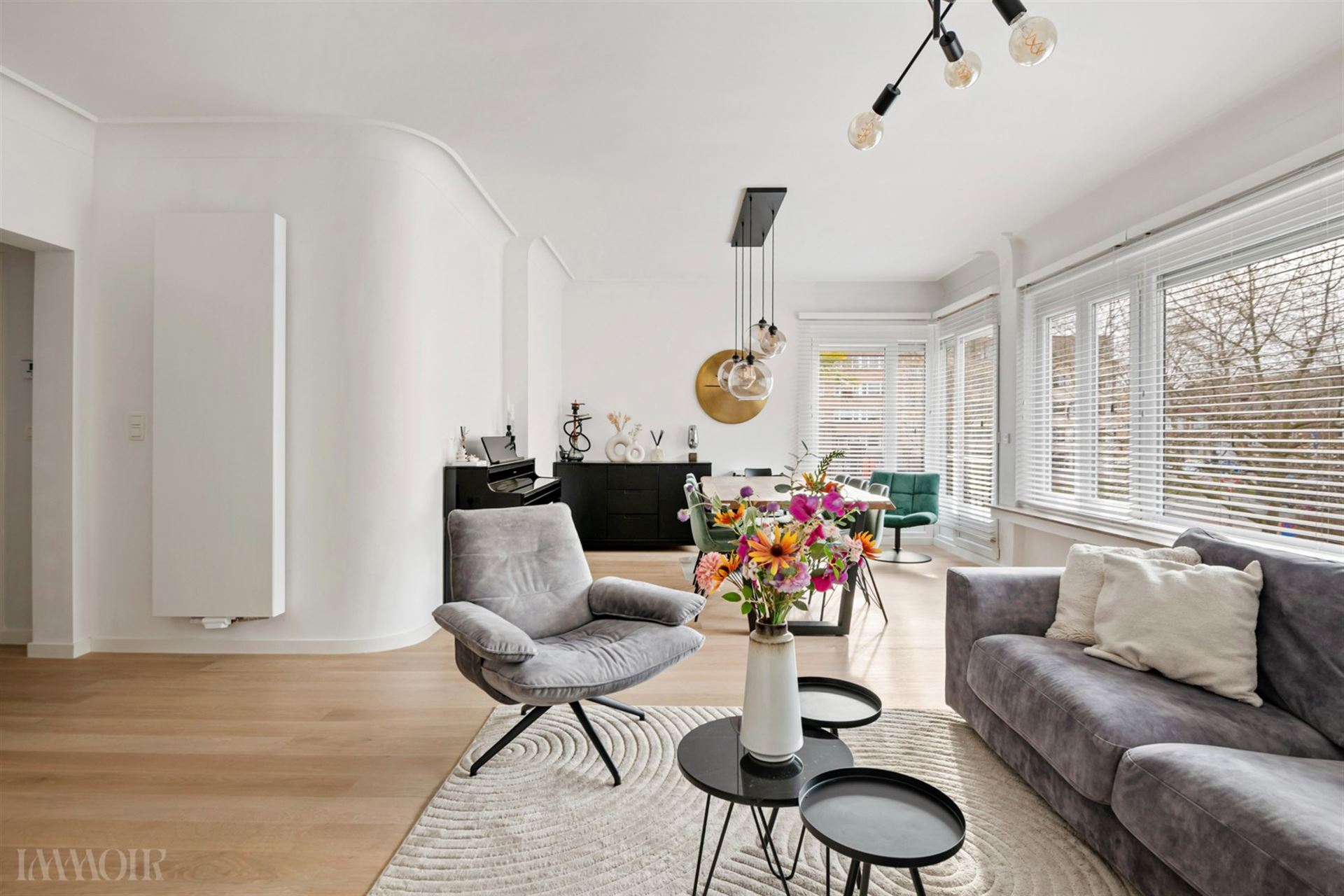 Gerenoveerd appartement met 2 terrassen in de Pulhofwijk in Antwerpen.