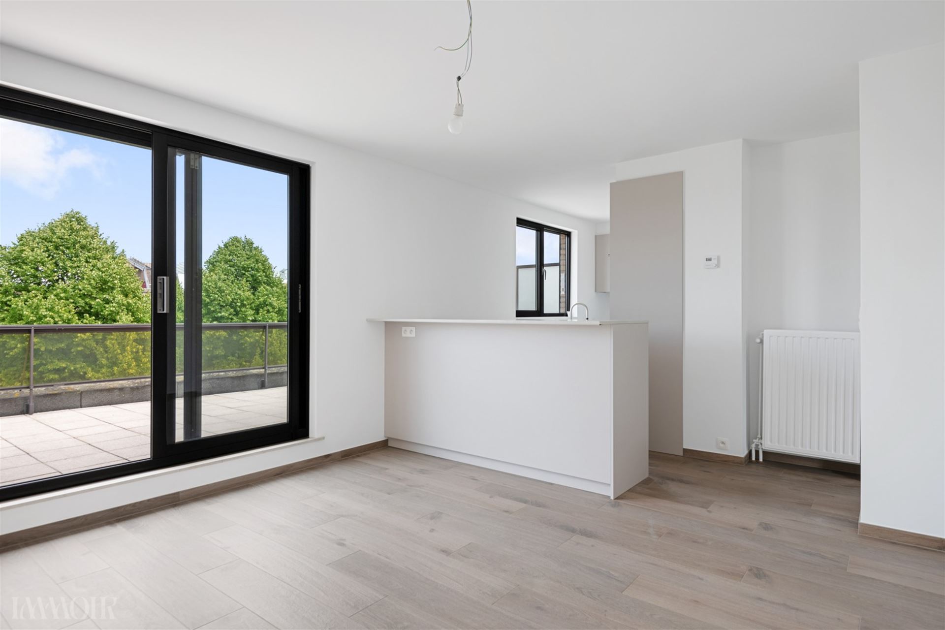 Penthouse met panoramische terrassen in het hartje van Brasschaat