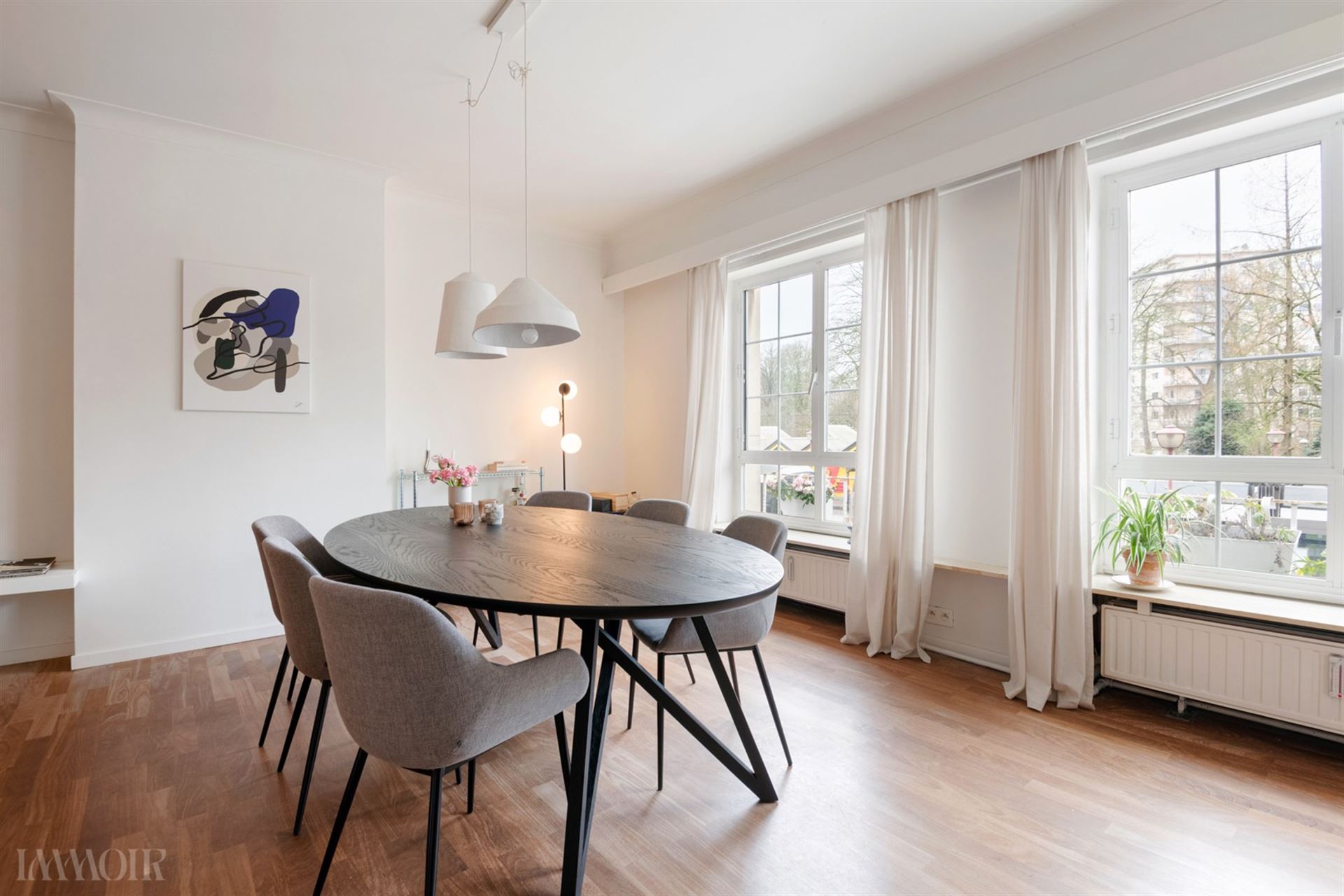 Wonen met parkzicht in de geliefde Harmoniewijk in Antwerpen.