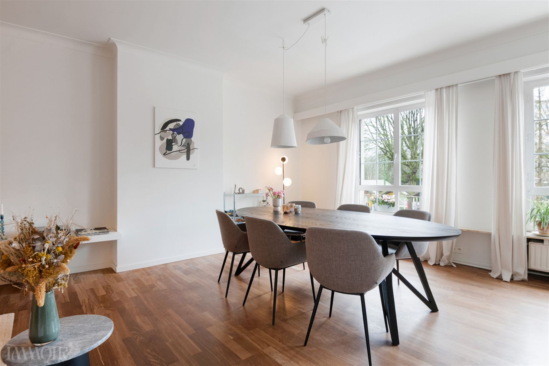 Wonen met parkzicht in de geliefde Harmoniewijk in Antwerpen.