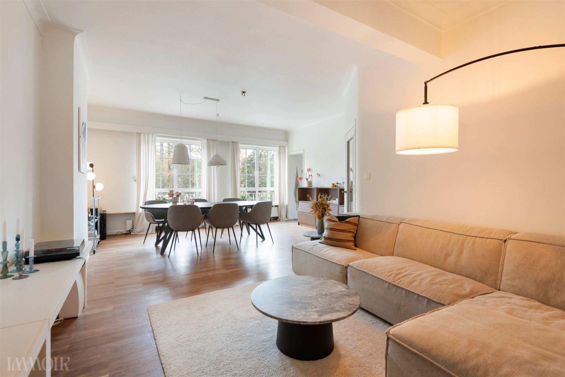 Wonen met parkzicht in de geliefde Harmoniewijk in Antwerpen.