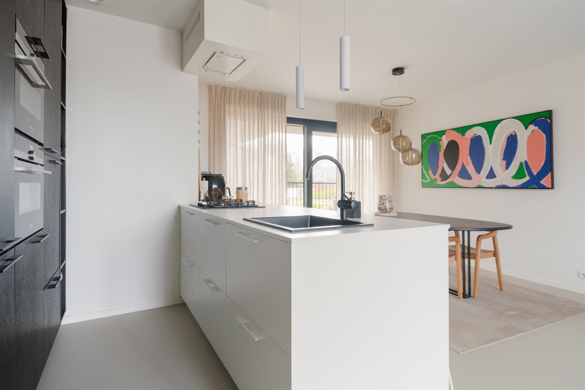Stijlvol en energiezuinig appartement met ruim zonneterras.