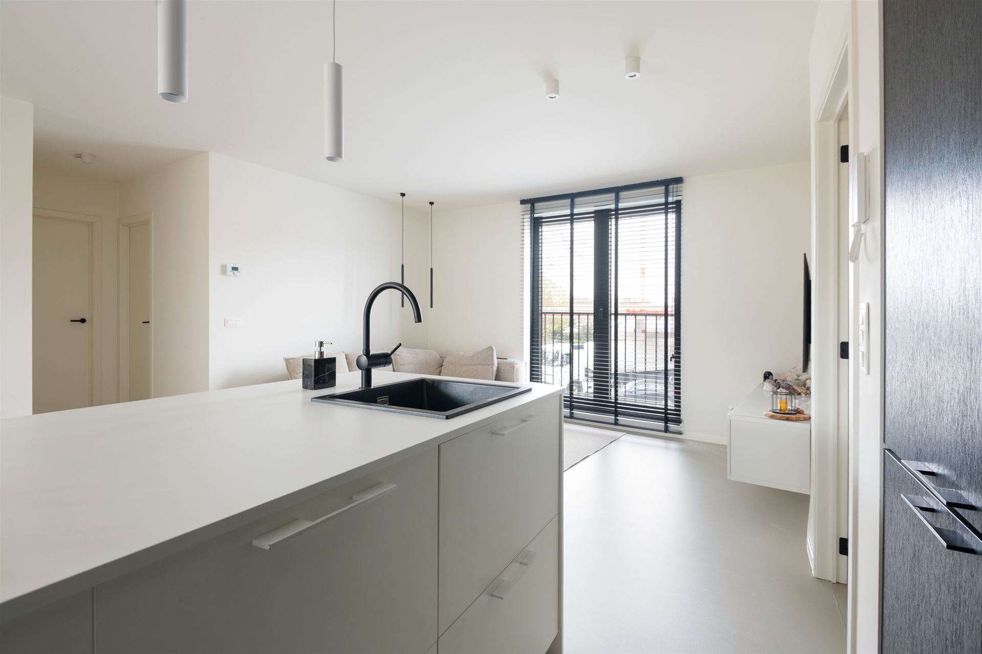 Stijlvol en energiezuinig appartement met ruim zonneterras.
