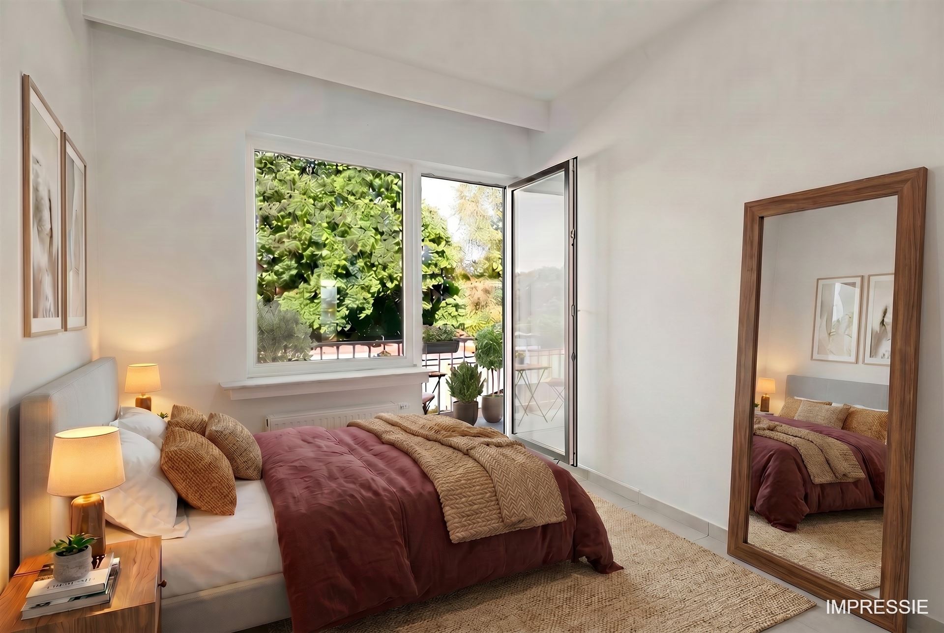 Centraal gelegen en instapklaar appartement met garagebox.