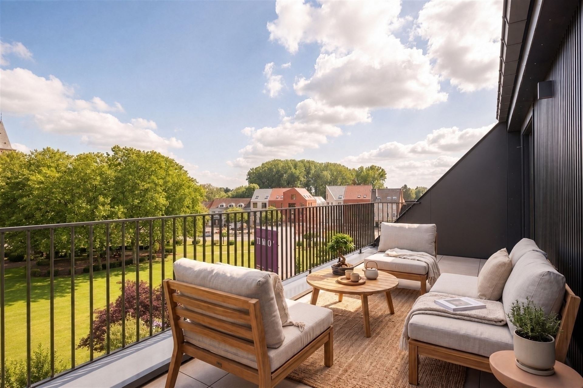 Exclusief penthouse met royaal zonneterras. 