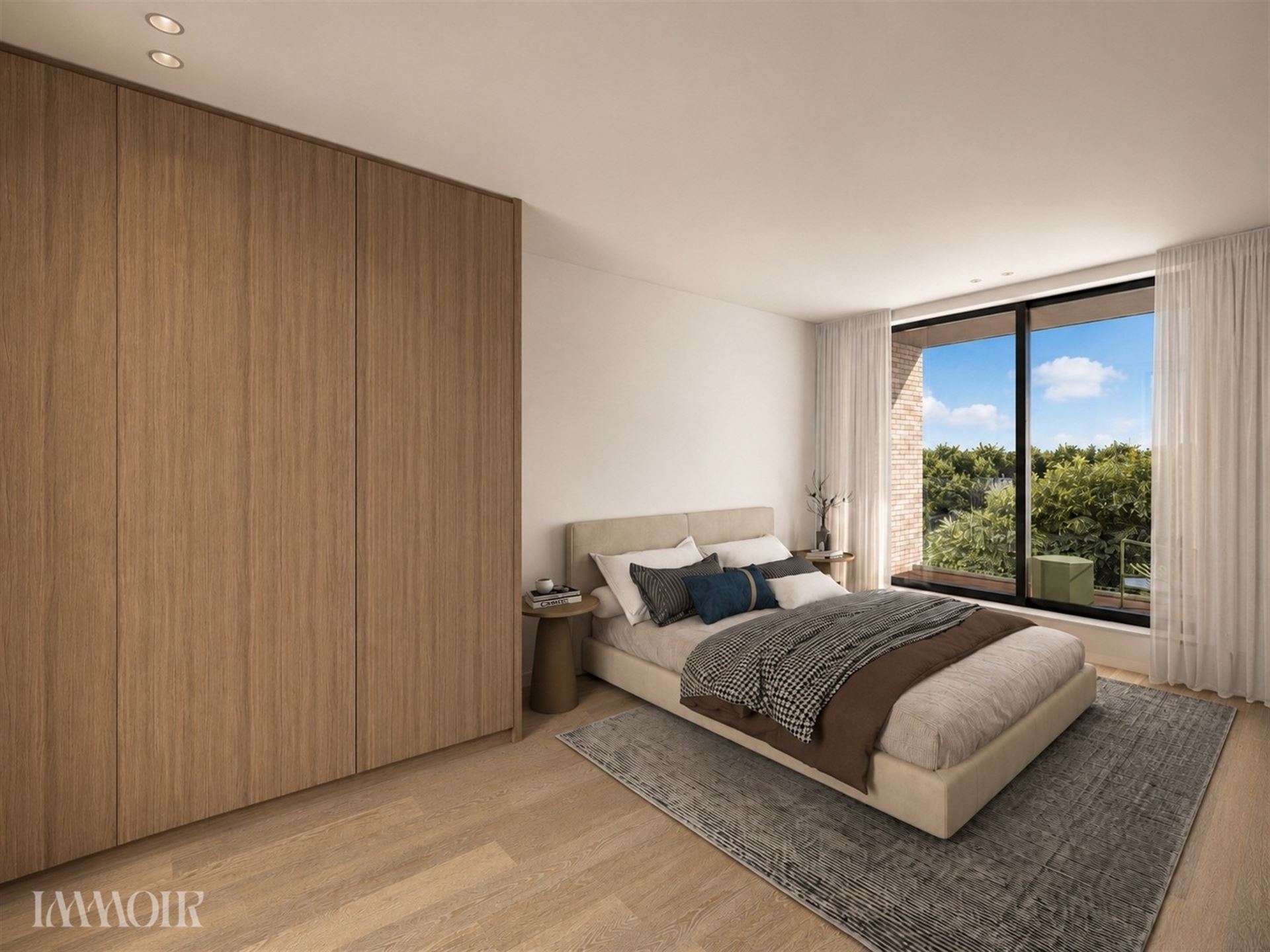 Lichtrijke nieuwbouwduplex met 3 terrassen. 