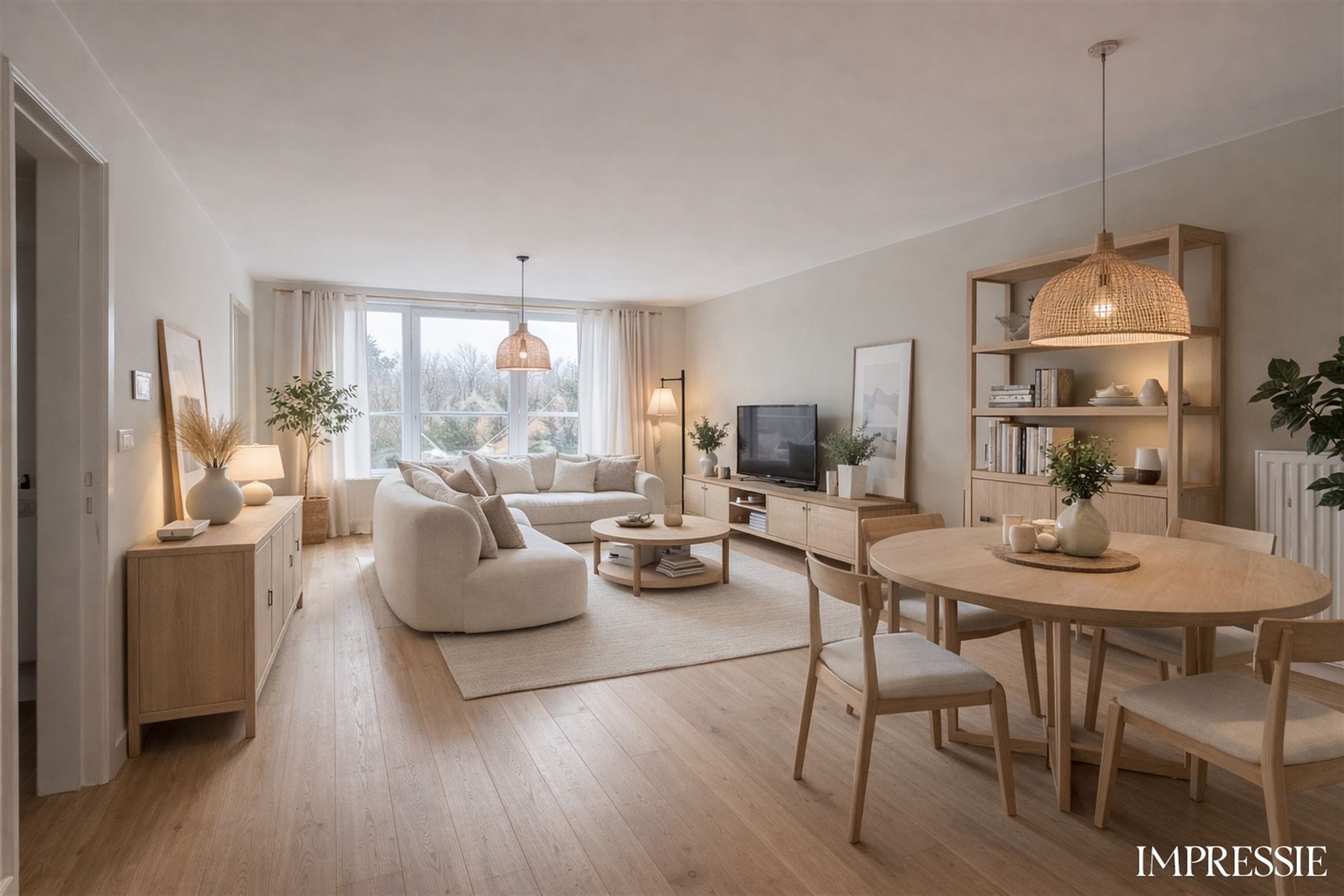 Goed onderhouden appartement met 2 slaapkamers in Brasschaat.