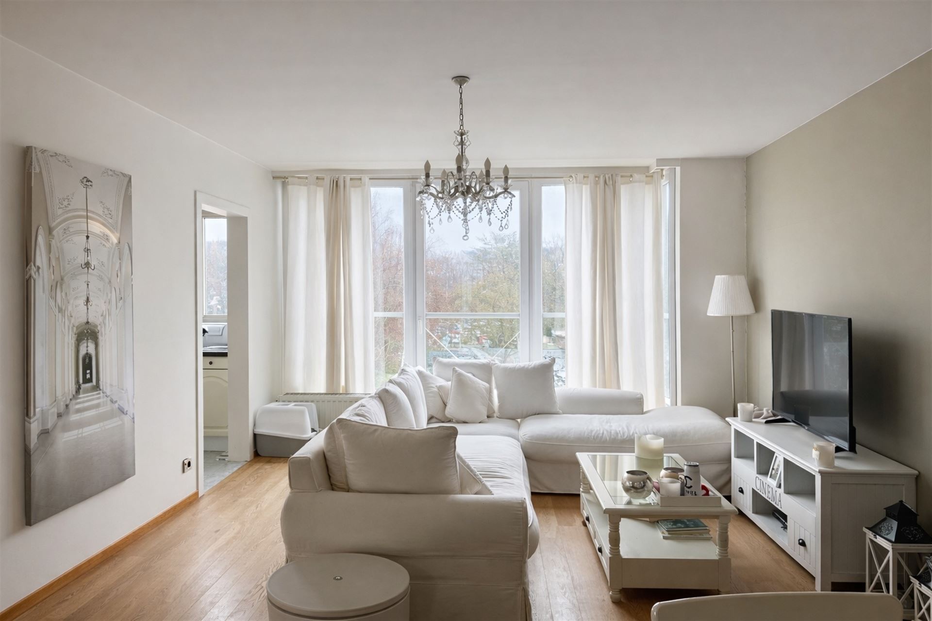 Goed onderhouden appartement met 2 slaapkamers in Brasschaat.