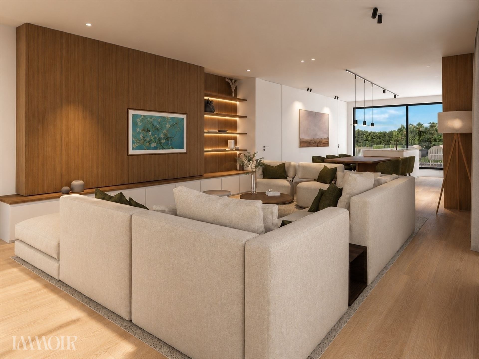 Lichtrijke nieuwbouwduplex met 3 terrassen. 