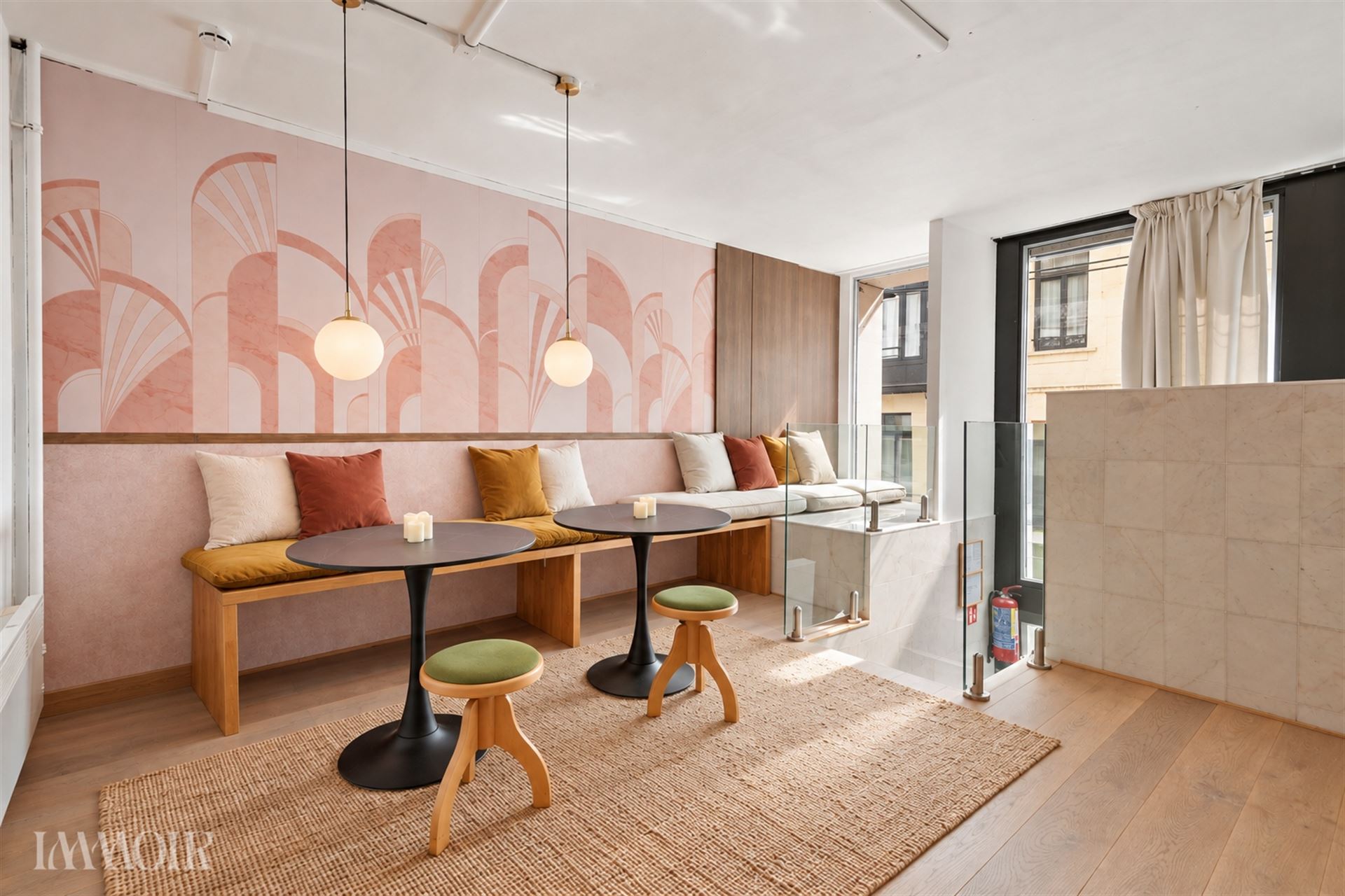 Charmante duplex met 2 slaapkamers.