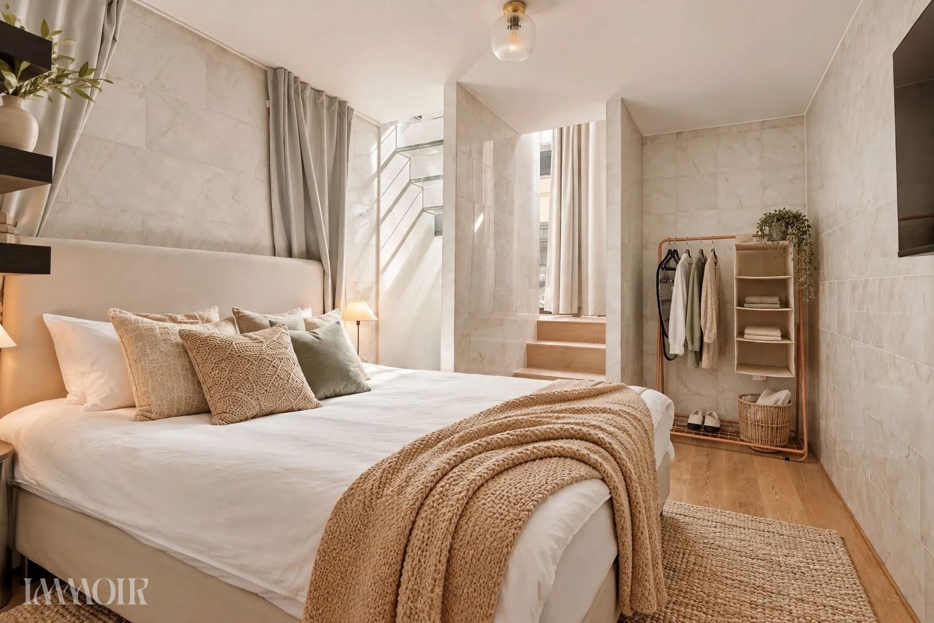 Charmante duplex met 2 slaapkamers.