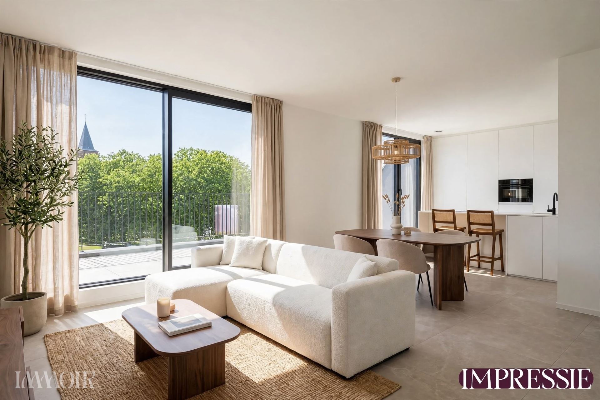 Exclusief penthouse met royaal zonneterras. 