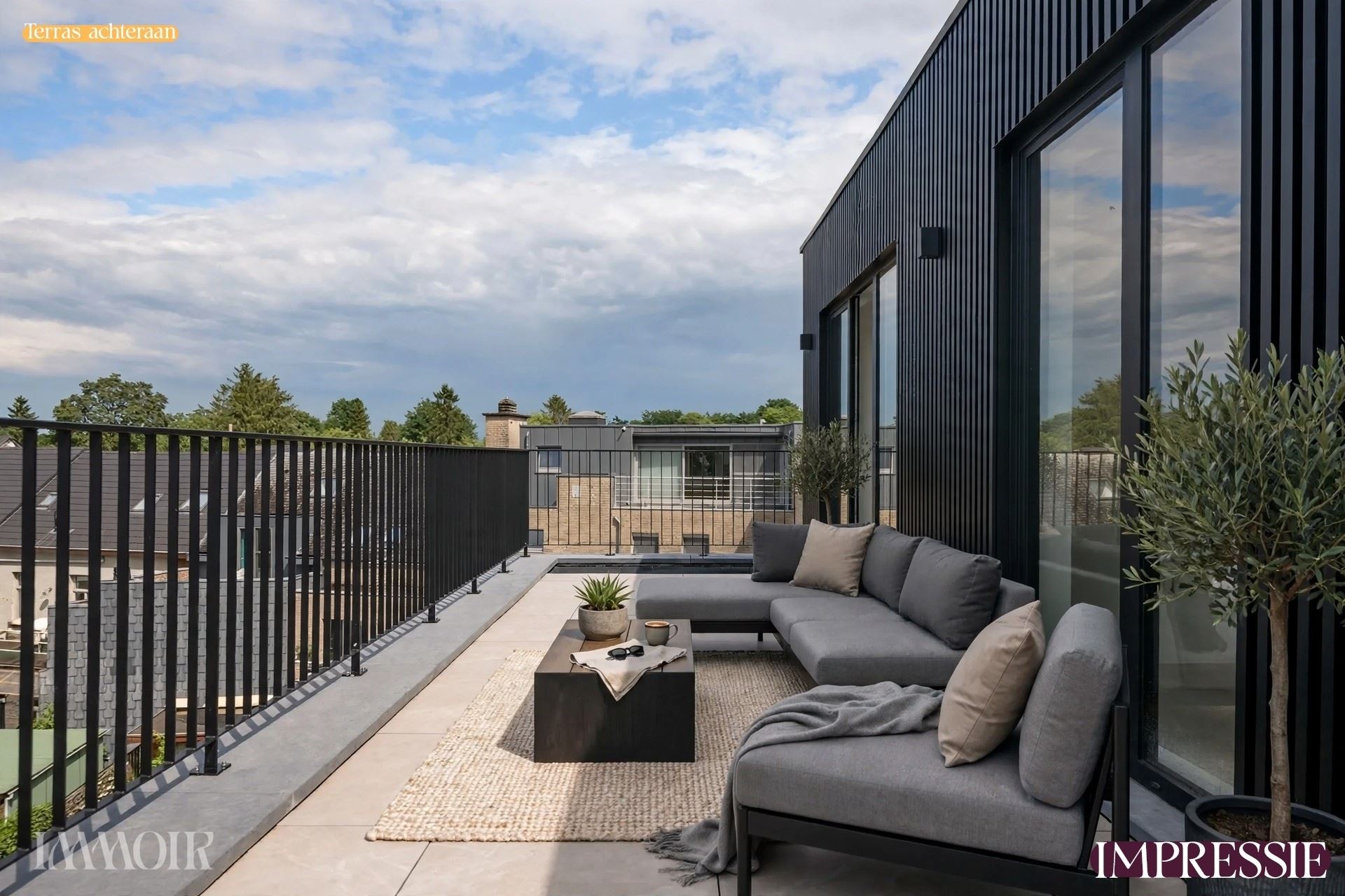 Exclusief penthouse met royaal zonneterras. 