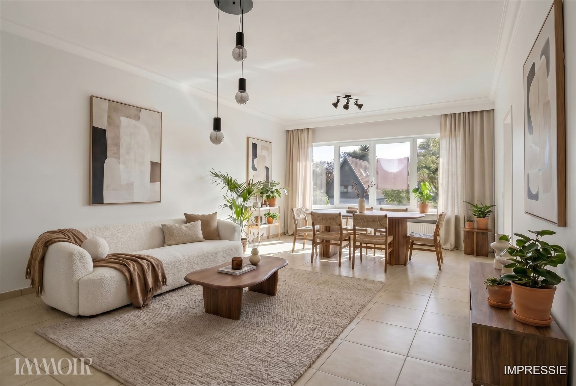 Centraal gelegen en instapklaar appartement met garagebox.