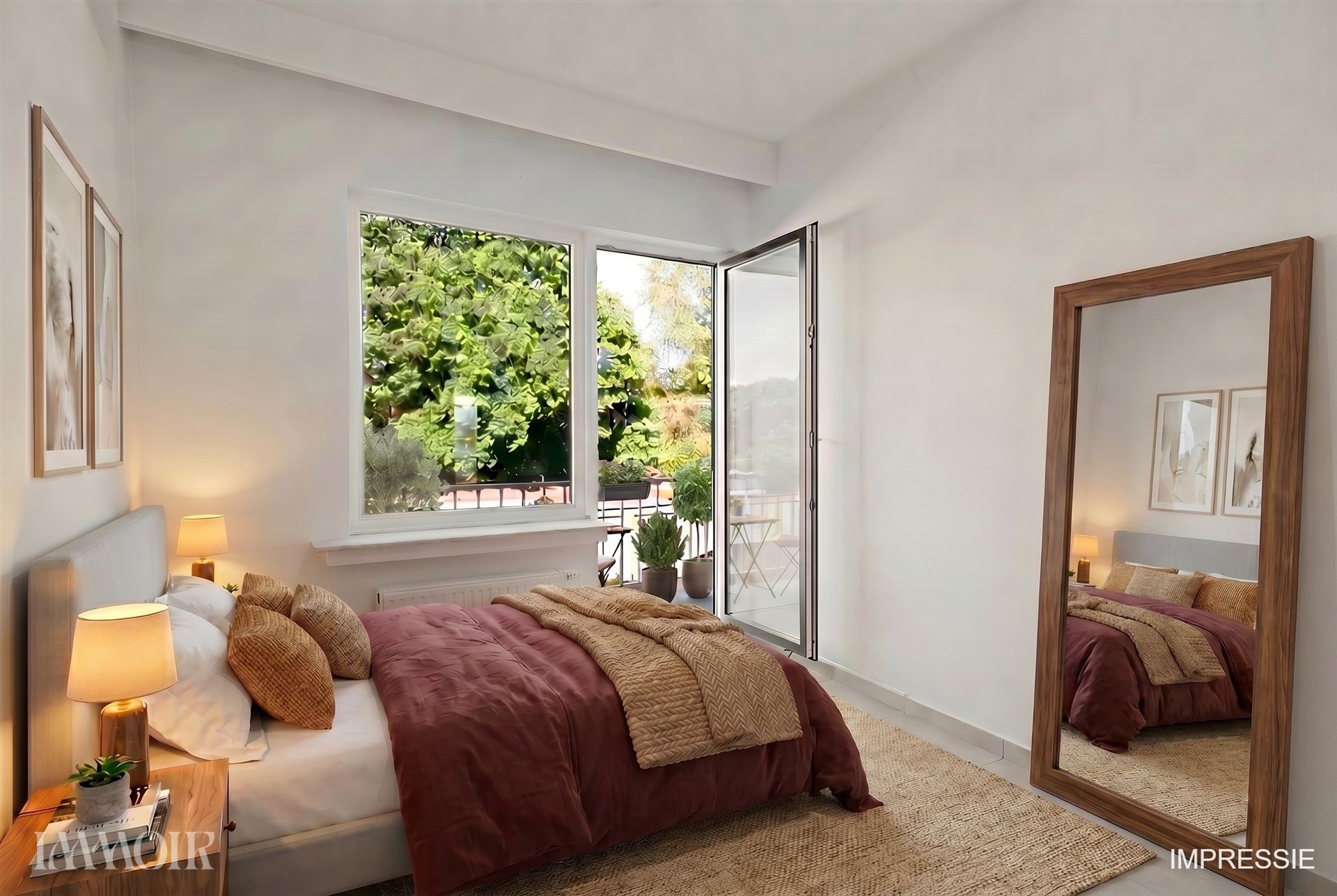 Centraal gelegen en instapklaar appartement met garagebox.