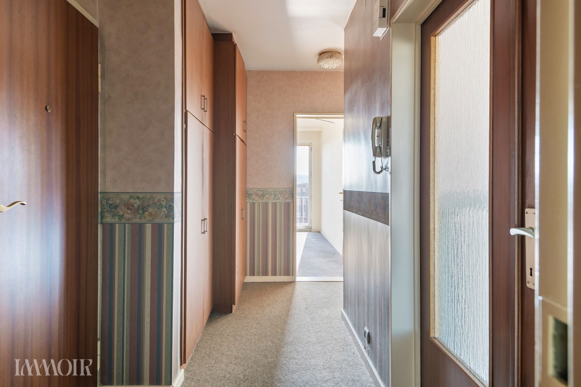 Appartement met 2 slpks en panoramisch uitzicht.