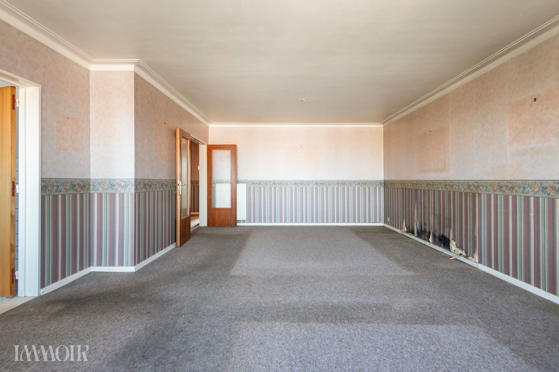 Appartement met 2 slpks en panoramisch uitzicht.