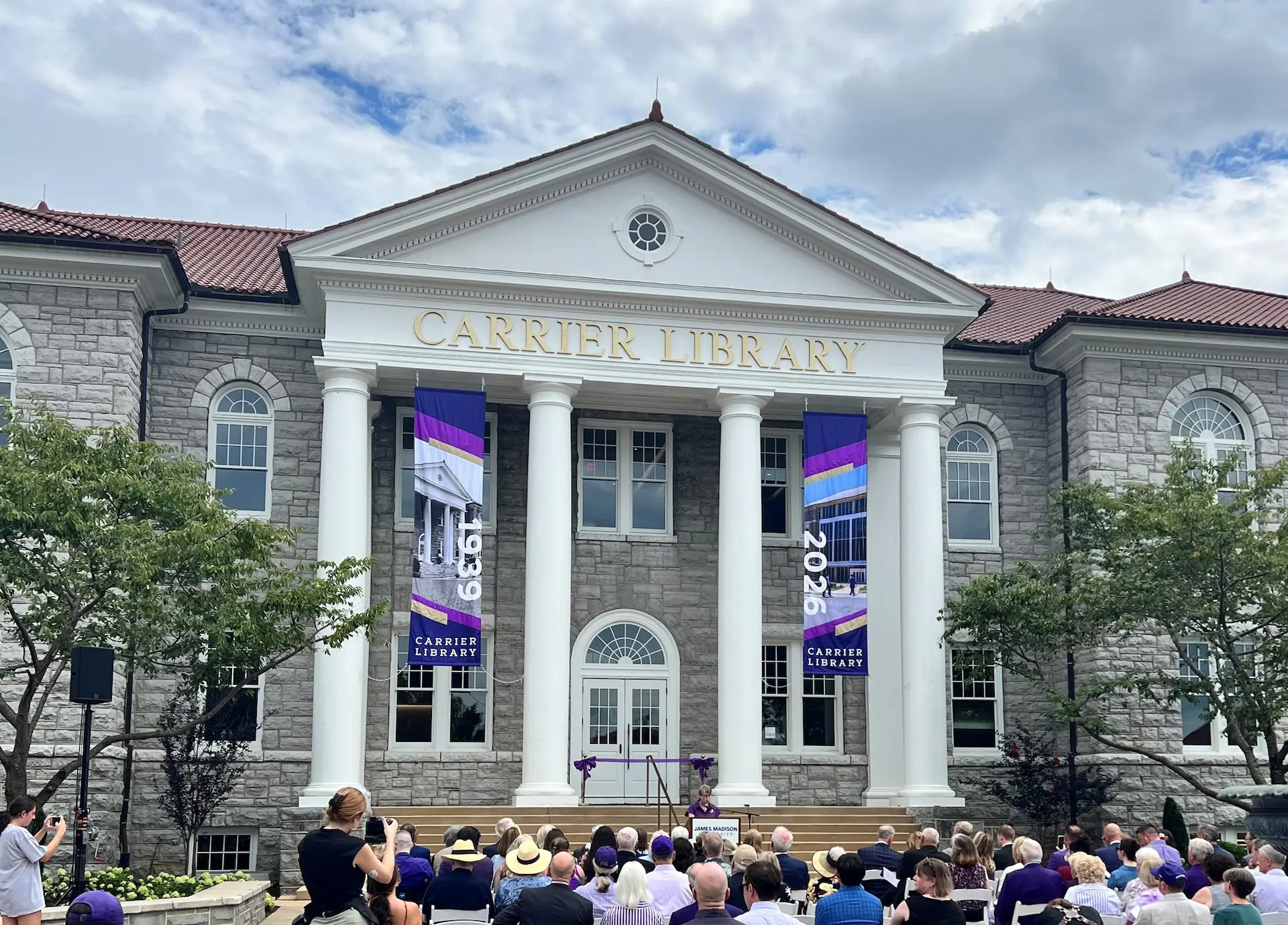 James Madison University Celebrates Renovated Carrier Library 