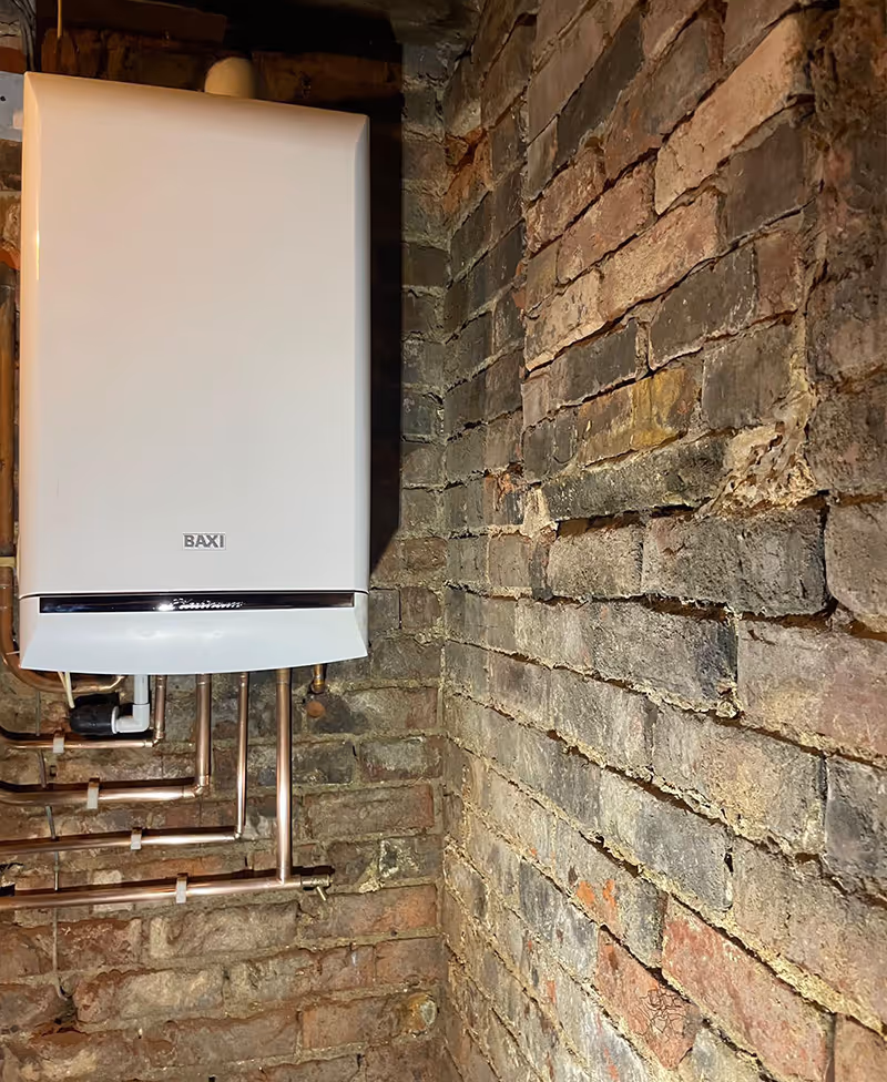 Baxi boiler installation