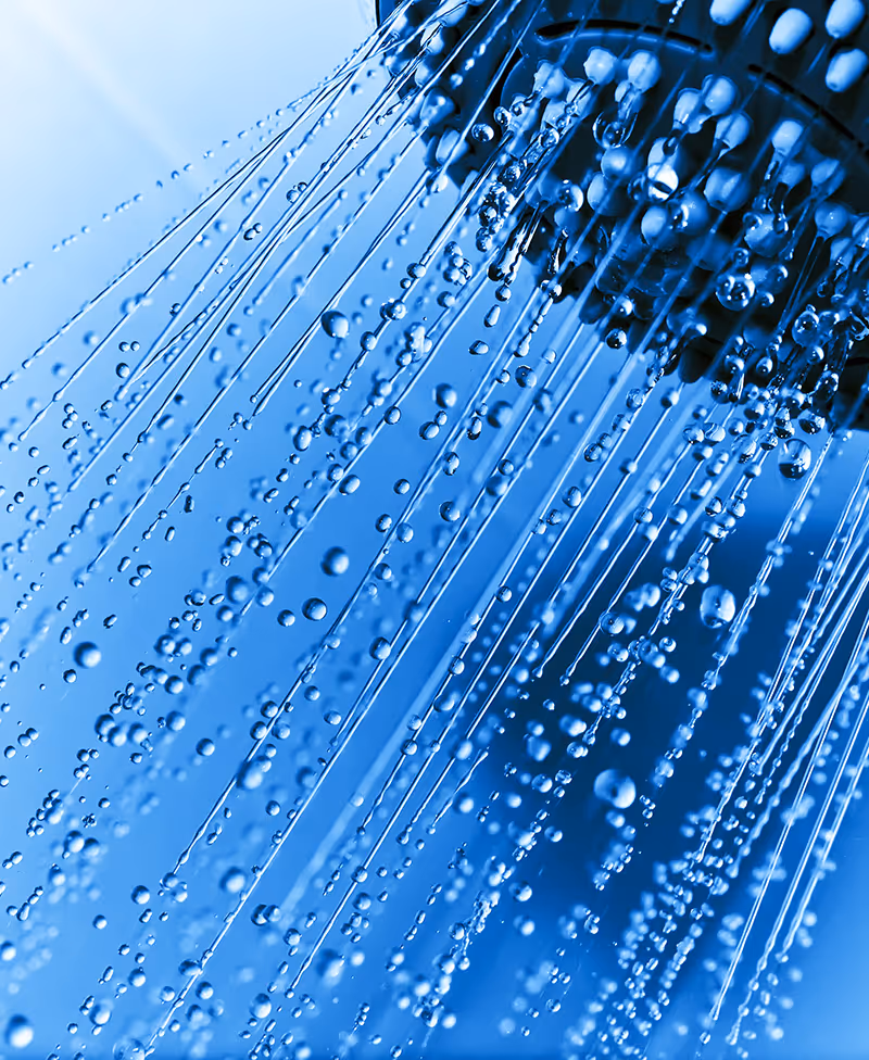 New shower installation