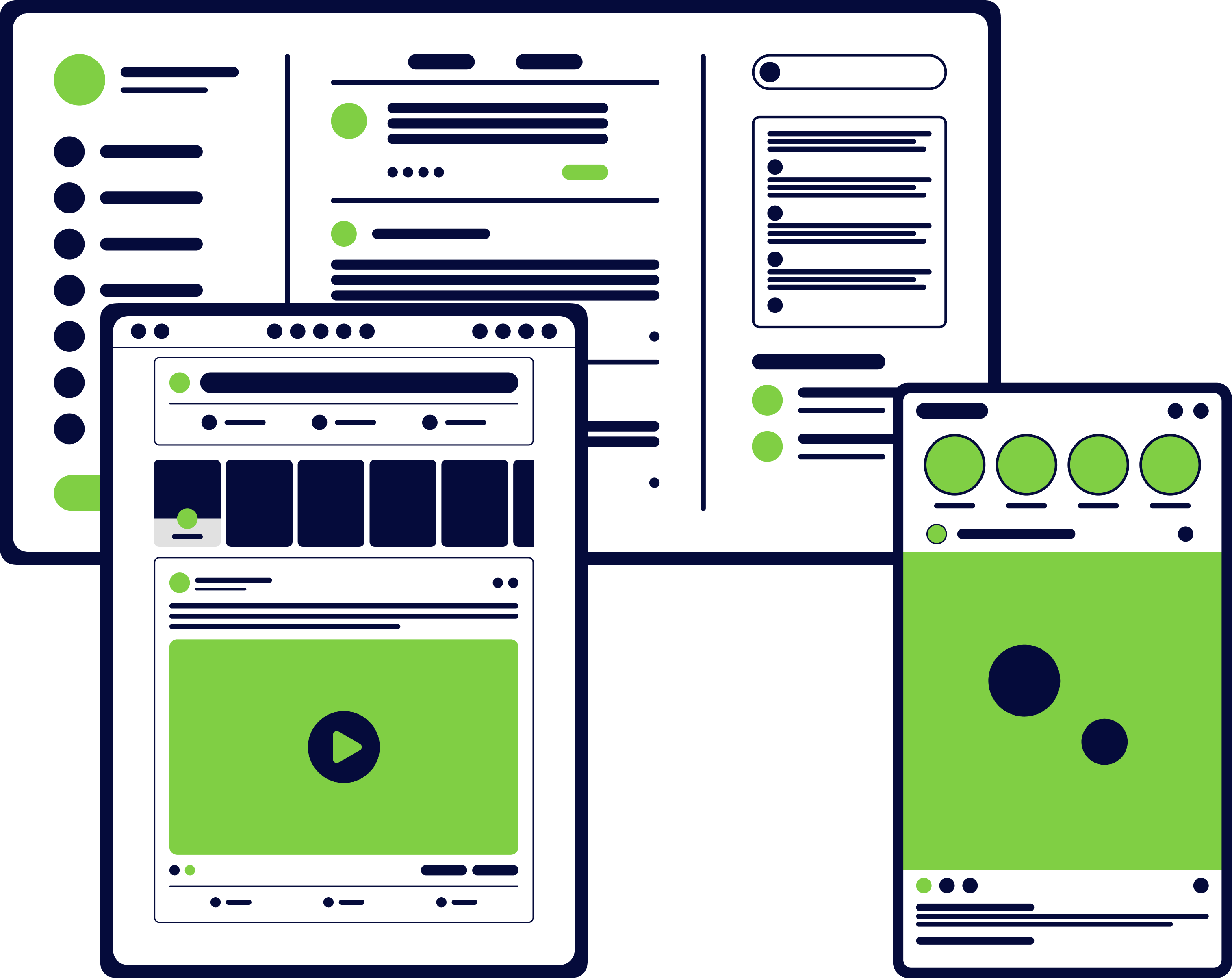 Core Elements of Social Media Management Graphic