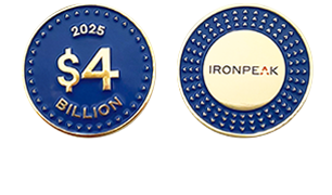 The front and back of $4 billion collector coins.