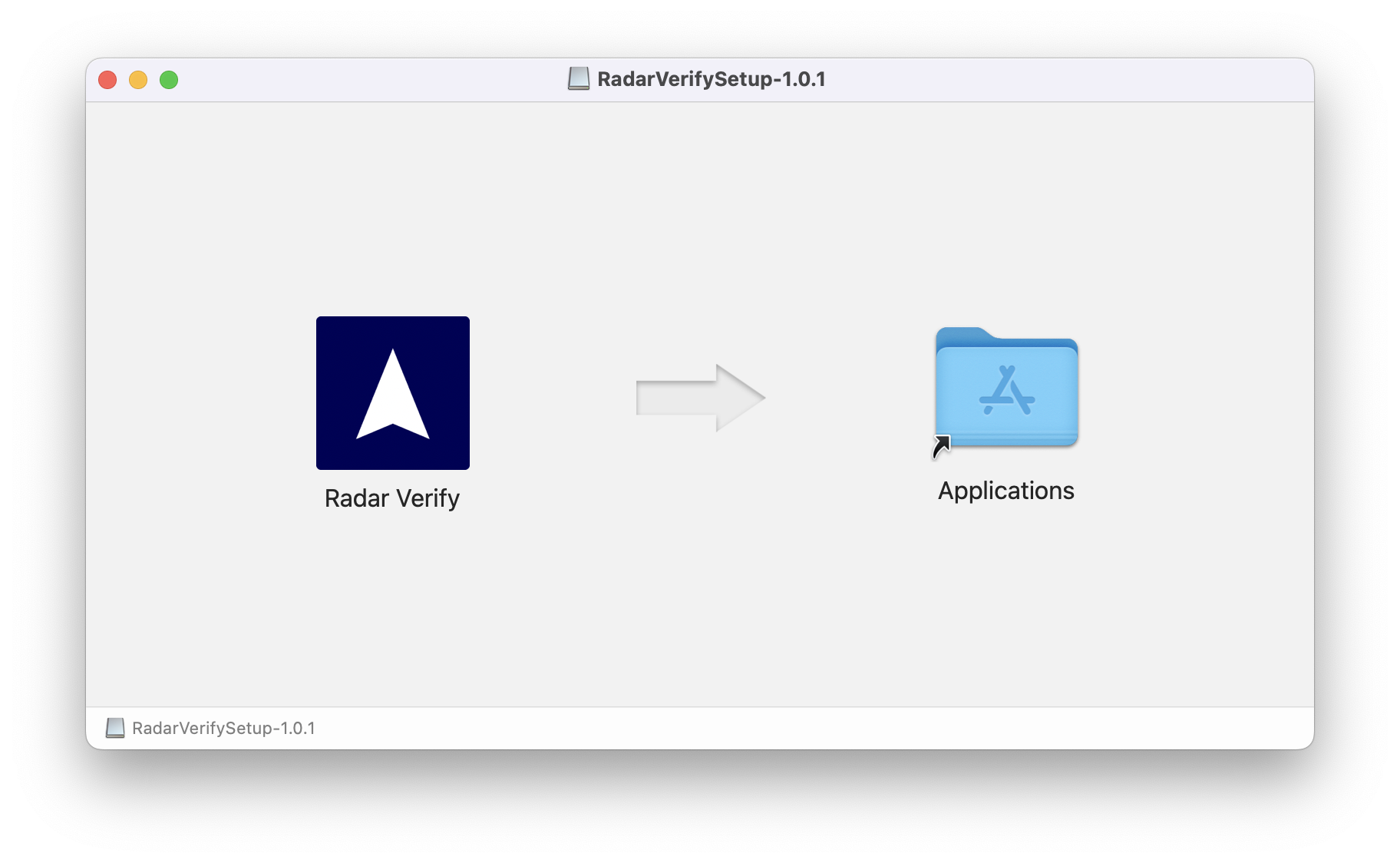 Radar Verify Mac app