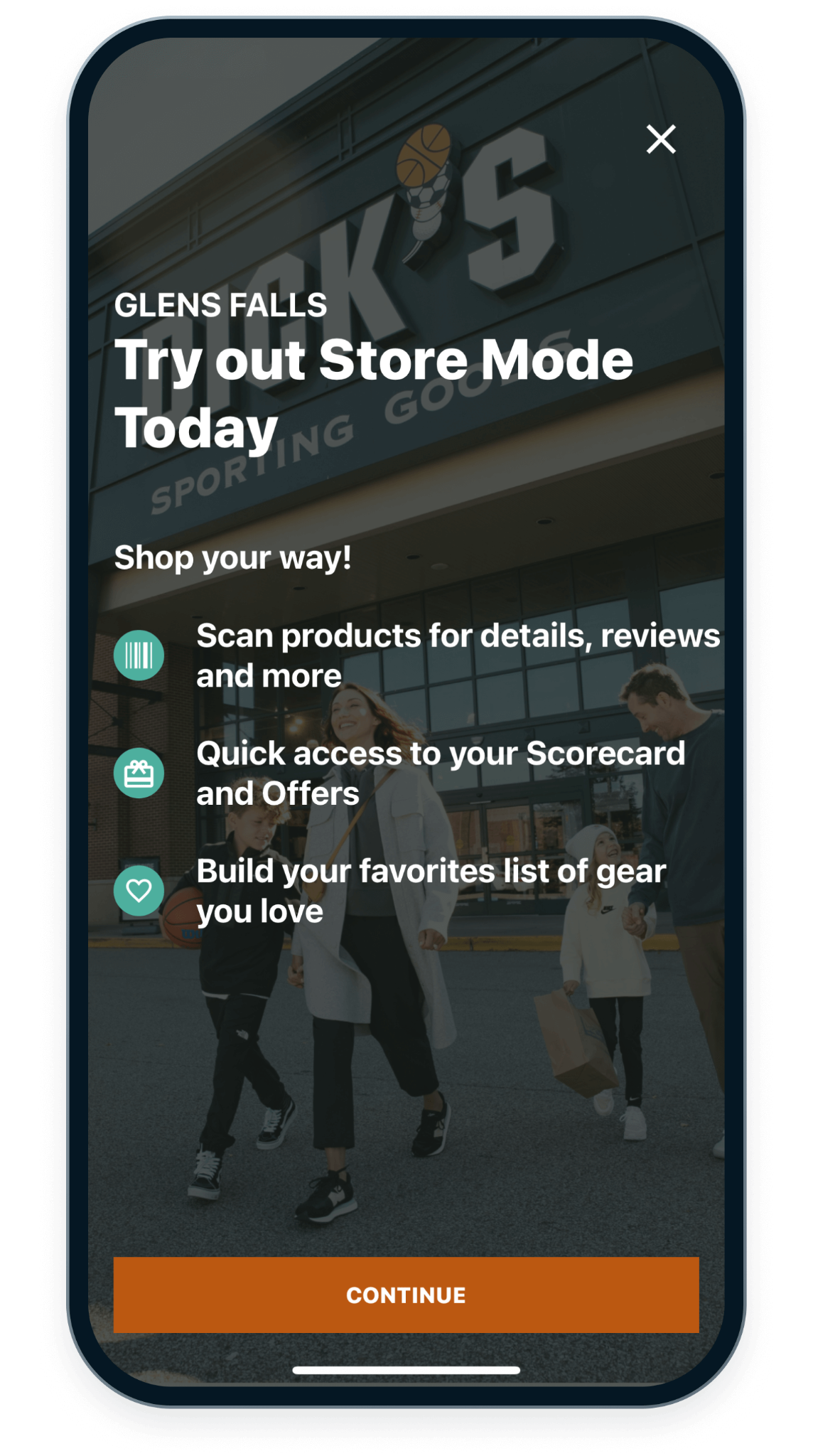 DICK'S Sporting Goods Store Mode