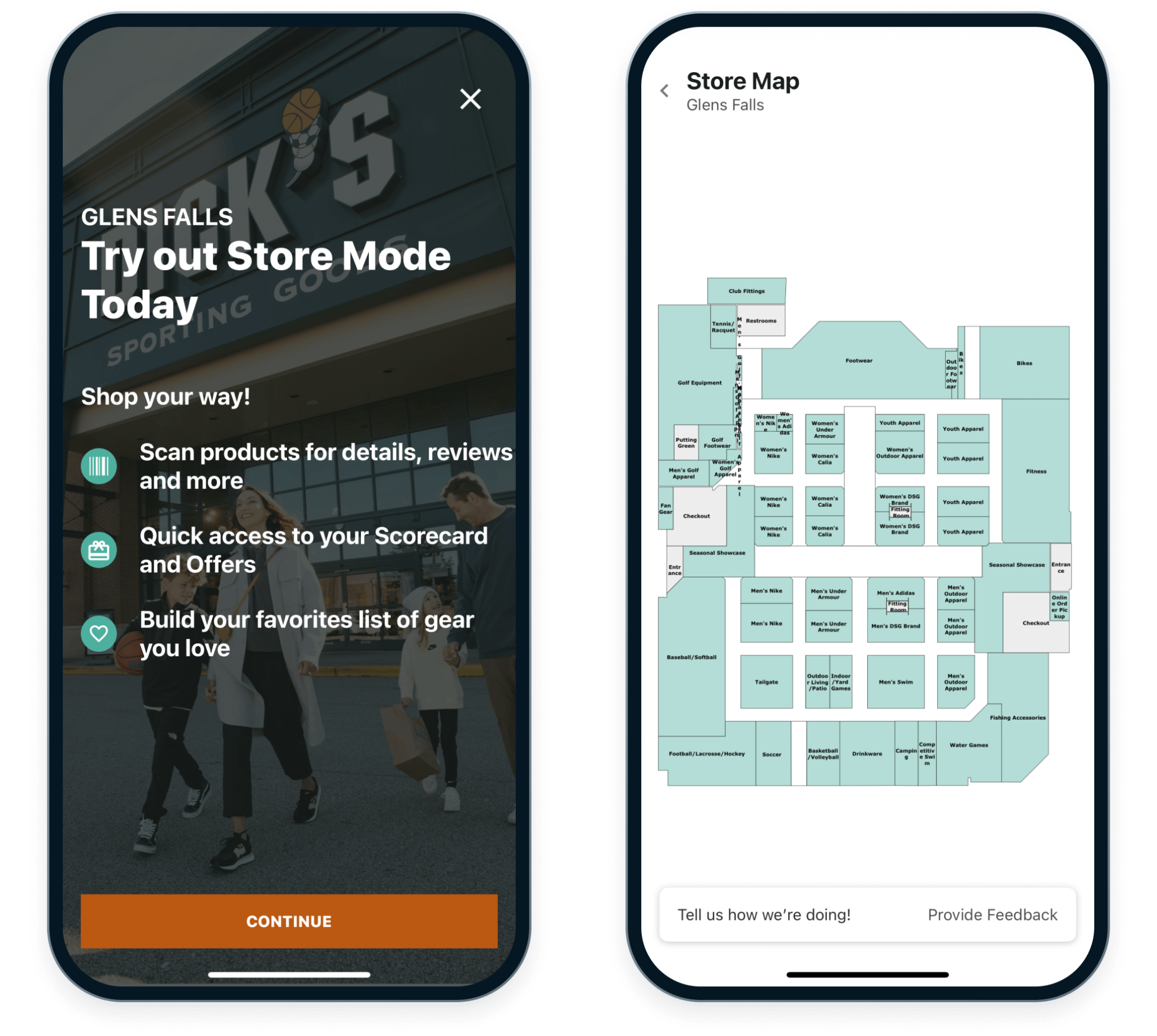 DICK'S Sporting Goods Store Mode