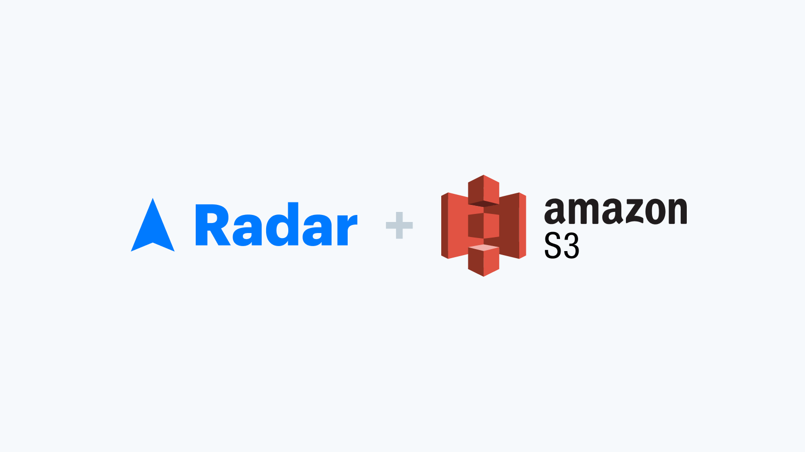 Radar and Amazon S3