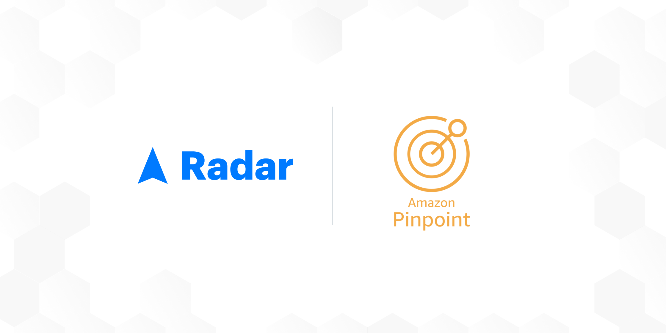 AWS Pinpoint + Radar