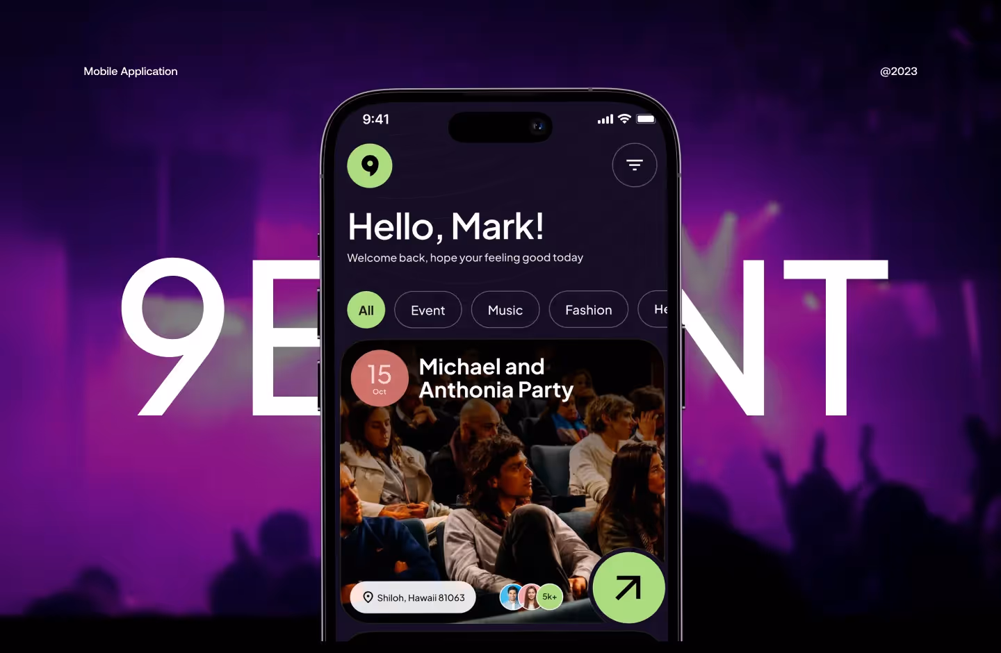 Event Discovery App Design