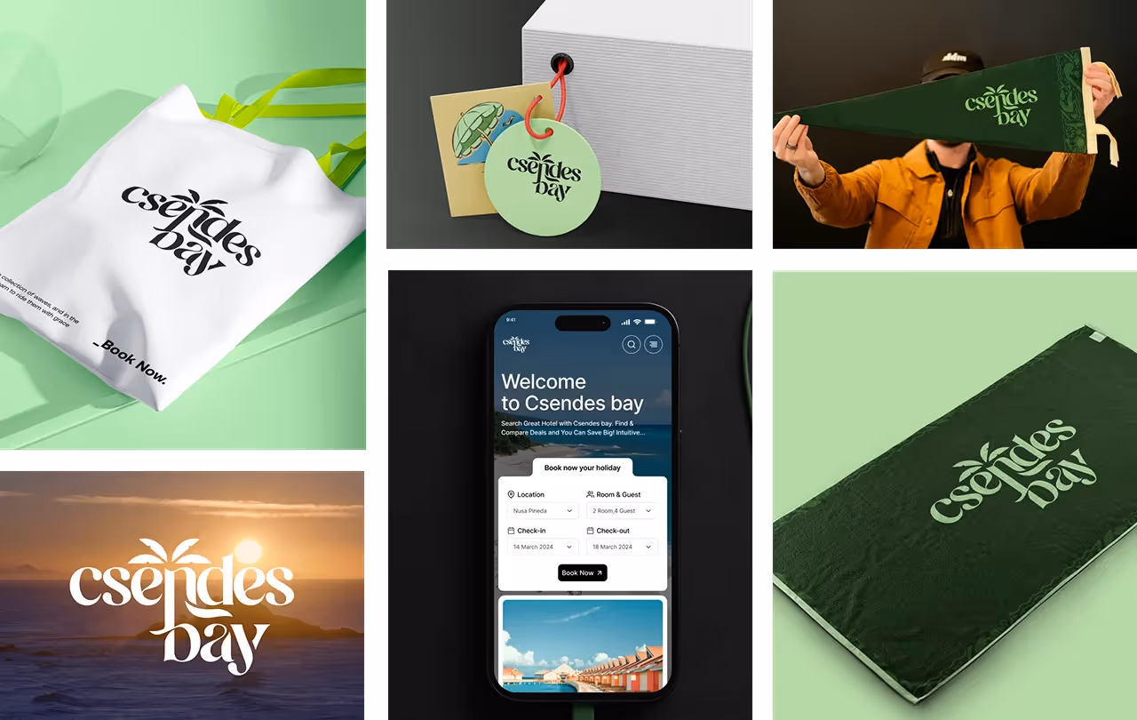 Tourism Destination Rebrand – Csendes Bay by Orbix Studio