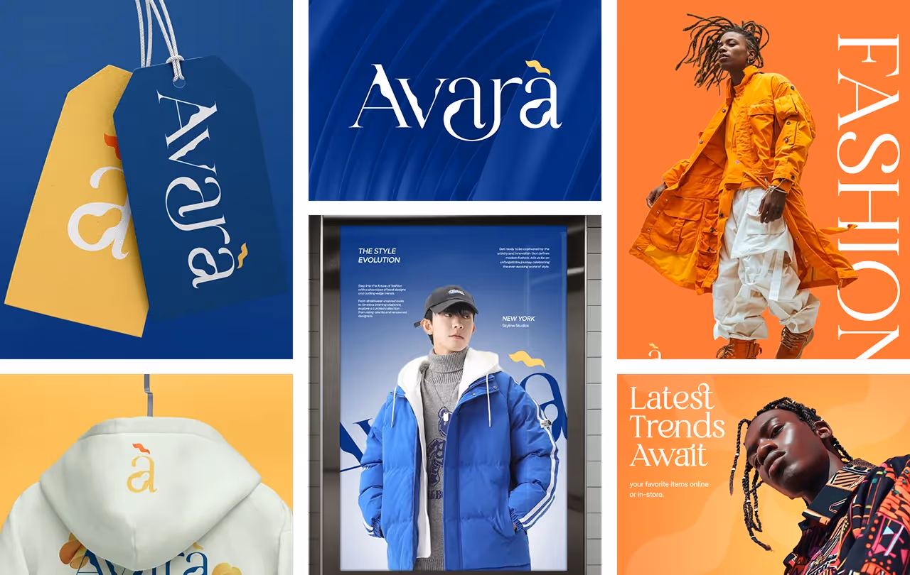 Fashion Brand Rebrand – Avara Identity by Orbix