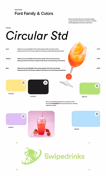 Smart Vending App UX for Beverage Events Swipe Drinks