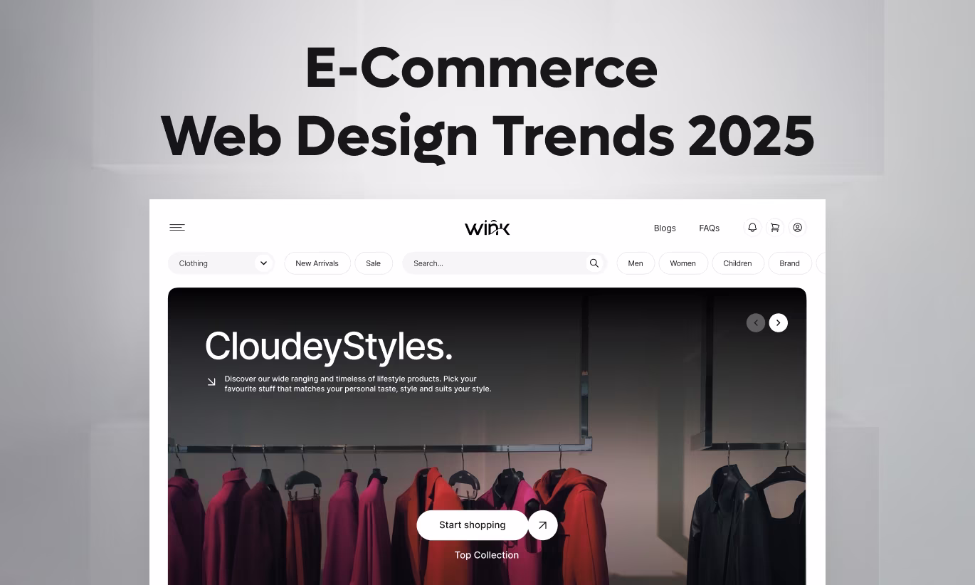 E-Commerce Web Design Trends 2025