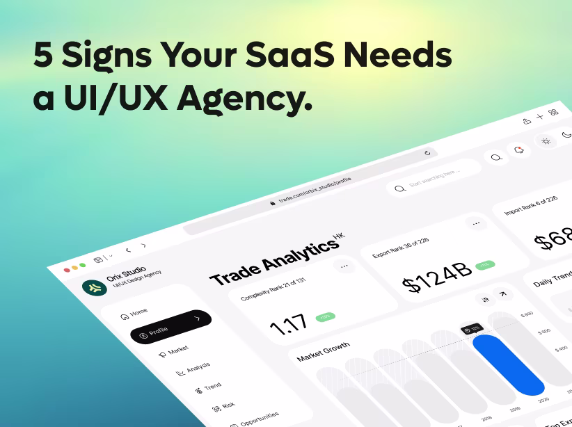 5 Signs Your SaaS Needs to Hire a UI/UX Design Agency