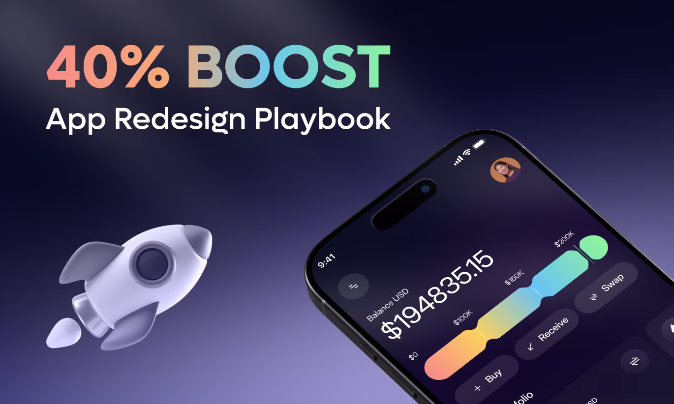 The 40% Conversion Boost: Mobile App Redesign Playbook for Startups
