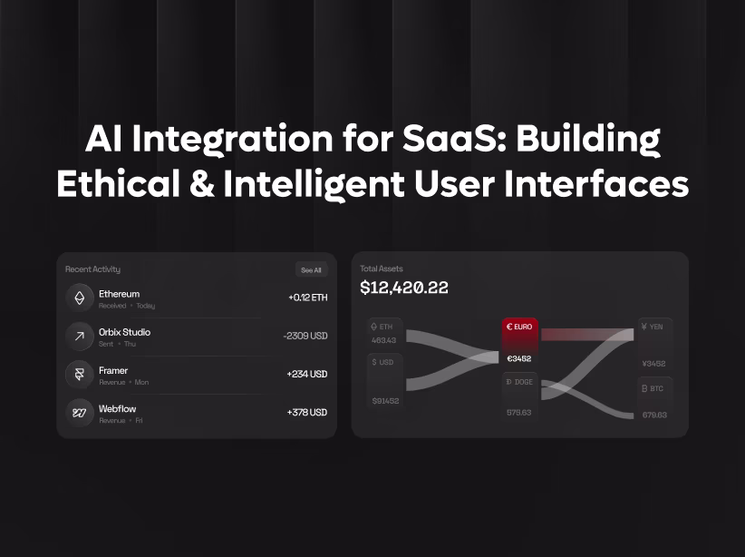 AI Integration for SaaS: Ethical & Intelligent UIs | Orbix Studio