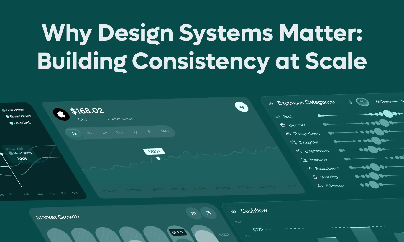 Why Design Systems Matter: Building Consistency at Scale